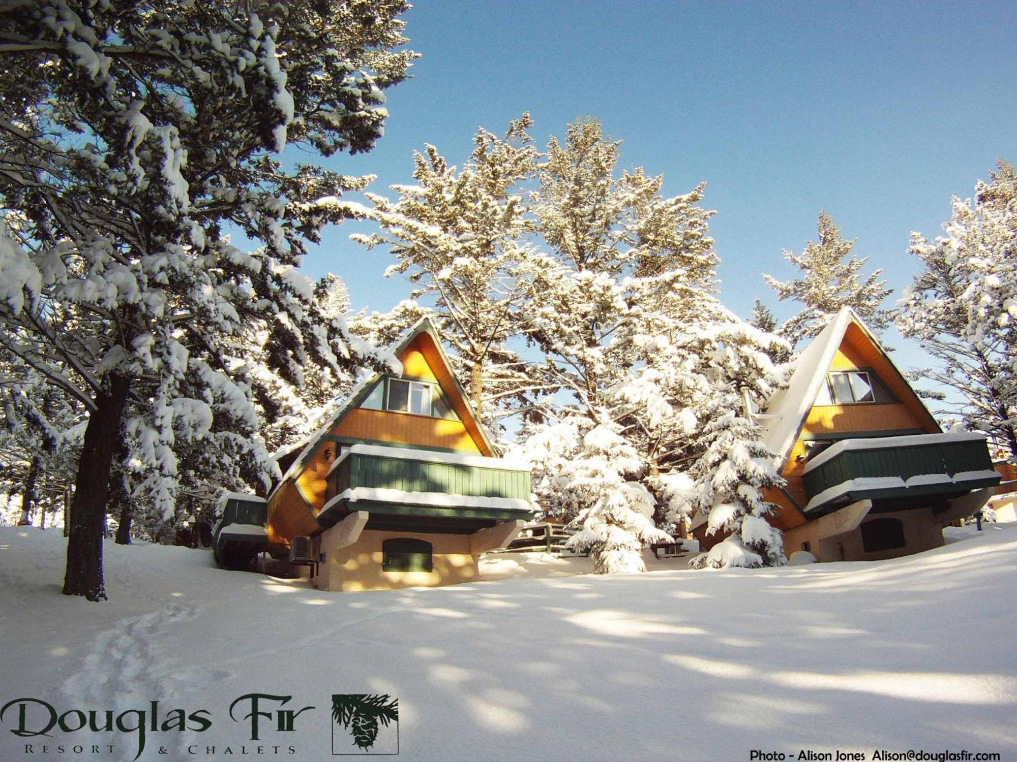 Douglas Fir Resort & Chalets Banff Exterior foto